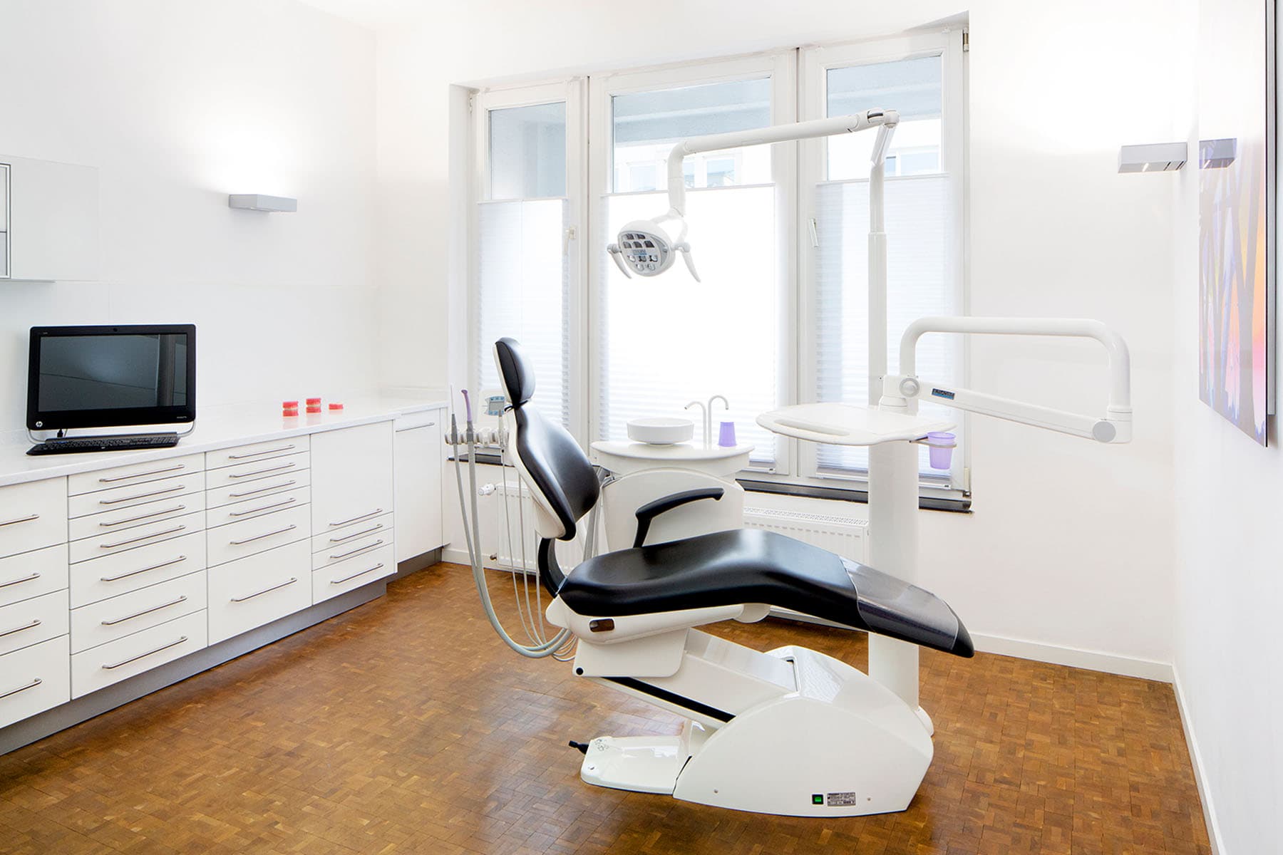 Praxisräume der Kieferorthopädie Dr. Zöller & Dr. Sanden am Paradeplatz Mannheim (Bild 3 von 14)
